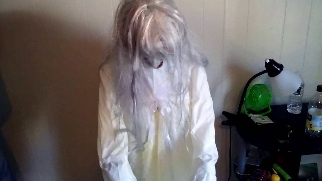 Spirit Halloween Floating Ghost Girl Prop YouTube