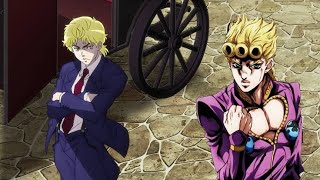Young Jonathan Joestar Vs Dio Brando But With Giornos Theme