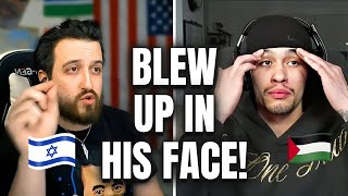 Sneako DUMBFOUNDED When Conservative Zionist Calmly Dismantles His Lies About Israel!