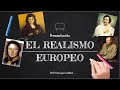REALISMO EUROPEO: Balzac, Stendhal y Dostoyevski