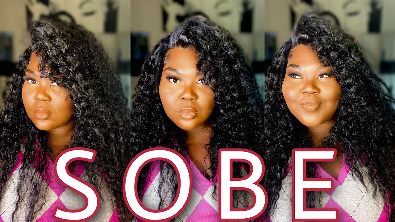 AFFORDABLE CURLY SYNTHETIC WIG| SOBE REVIEW|EBONYLINE 