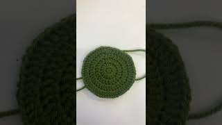 Day 41: Frog Granny Square #subscribe #smallbusiness #adhd #graphicdesign #viral #crochet
