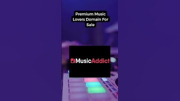 MusicAddict.com | Brandable domain name for music lovers | #shorts   #domain  Build your #brand