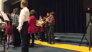 Jaden's Christmas concert 2014