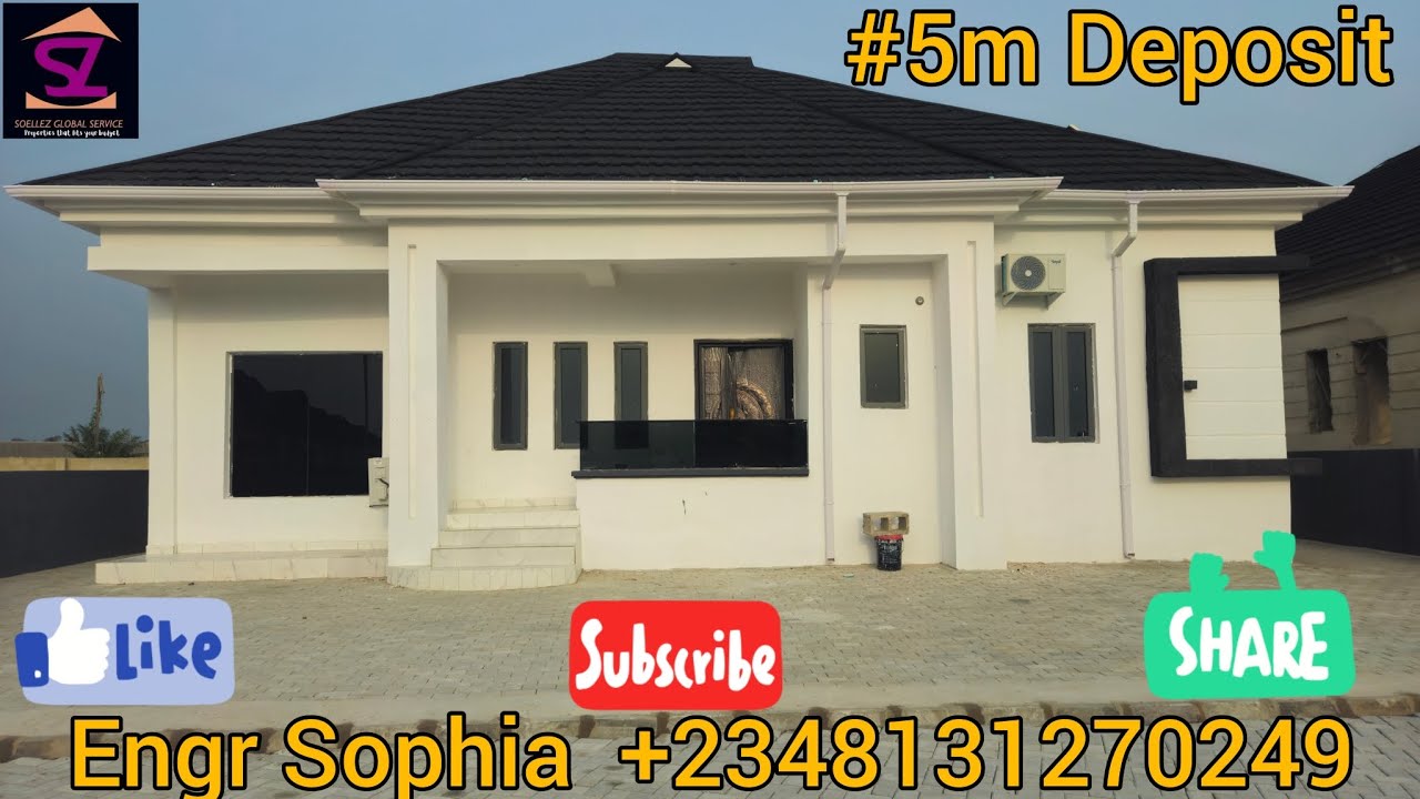 Affordable 3bedroom Bungalow & bq Now Selling Solace City Bungalow Ibeju Lekki 