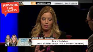 First Take - Jeanie Buss Talks Free Agents, Dwight Howard
