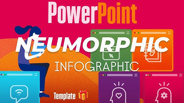 💥POWERPOINT NEUMORPHIC INFOGRAPHIC IN 10 MIN !  | easy | step by step | tutorial 💥