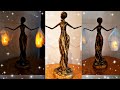 #diycrafts #howtomake DIY SCULPTURE FROM EASY MATERIALS|| HOW TO MAKE FIGURINE: