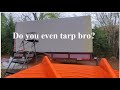 Foam Camper Build Part 5: Tarp Time