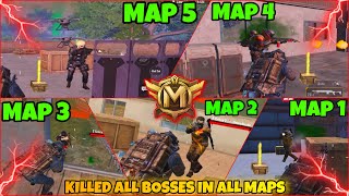 Metro Royale Killed All Bosses in All Maps ( 1,2,3,4,5) / PUBG METRO ROYALE CHAPTER 14