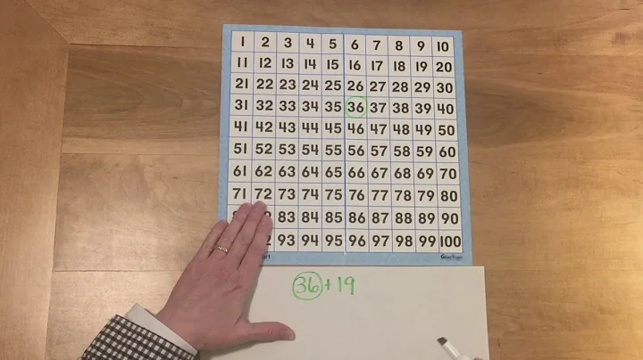 Adding Two Digit Numbers With the Hundreds Chart