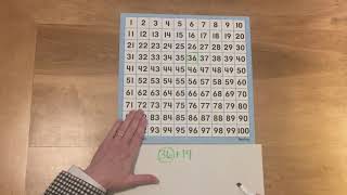 Adding Two Digit Numbers With the Hundreds Chart