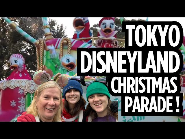 Tokyo Disneyland Christmas Parade on Christmas Eve! - YouTube
