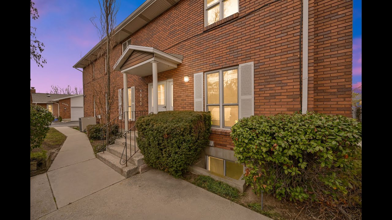 4800 S Saxony Circle Holladay Ut 84117 Holladay Tidewater Village