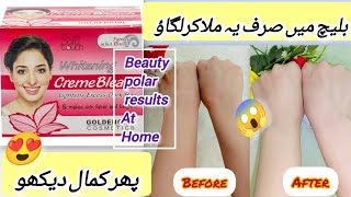 Instant Glowing Skin Whitening Bleachsoft Touch Cream Bleachhomemade Summer And Special Bleach