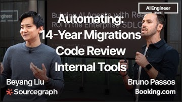 Building AI Agents with Real ROI in the Enterprise SDLC: Bruno (Booking.com) & Beyang (Sourcegraph)