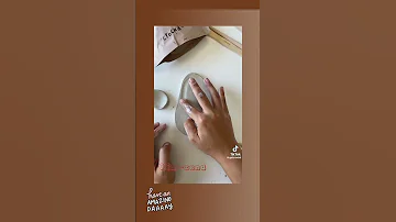 فكرة حلوة بعجينة السيراميك اتمنى تعجبكم 