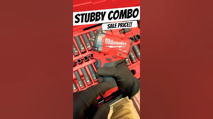 Only 43 Remaining! COMBO SALE Milwaukee M12 Stubby with Impact Socket Set