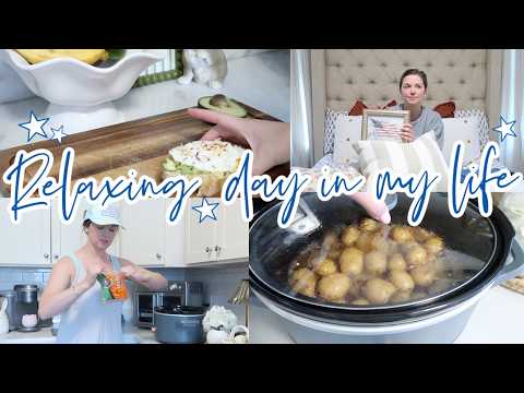 DAY IN THE LIFE | tj maxx haul, crockpot recipe, nails | Lauren Yarbrough