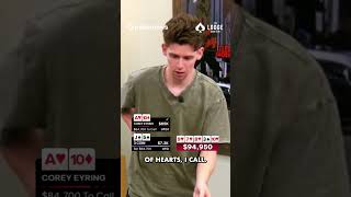 🤯 Corey Eyring is at it again with his WHOLE BANKROLL ON THE LINE? | $179,650 POT High Stakes Poker