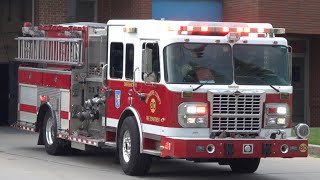 Baltimore County Fire Department Engine 80 Responding
