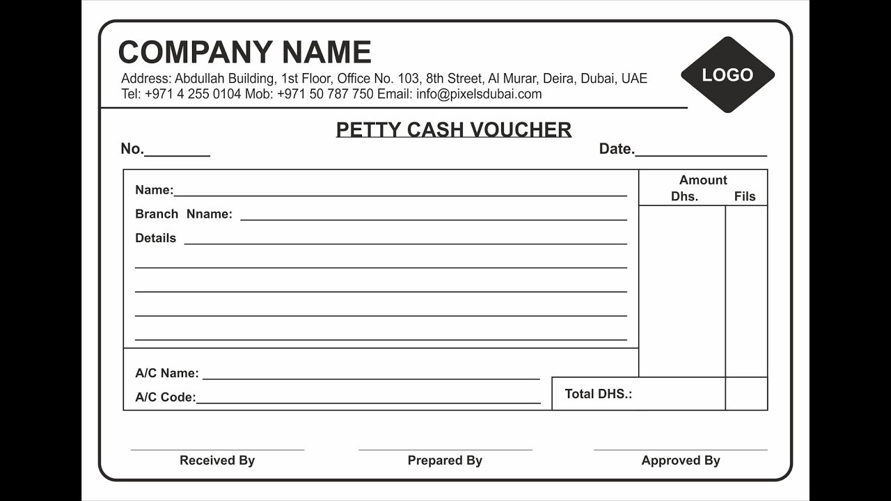 Petty Cash Voucher Template from i.ytimg.com