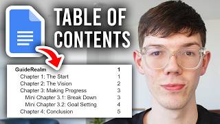 How To Make Table Of Contents In Google Docs - Step By Step