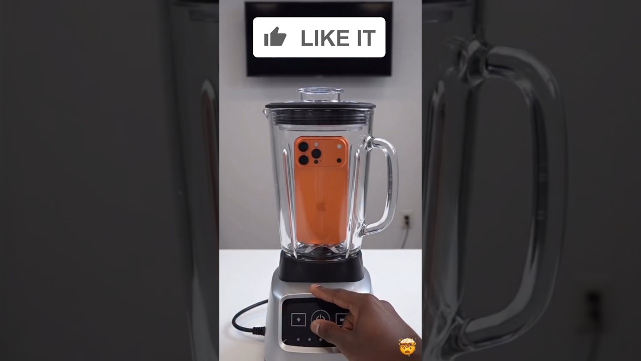 iPhone 17 Destroyed in a Mixer | Shocking iPhone 17 Destruction Video 