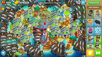 btd 6|boss lych normal no monkey knowledge on lotus Island