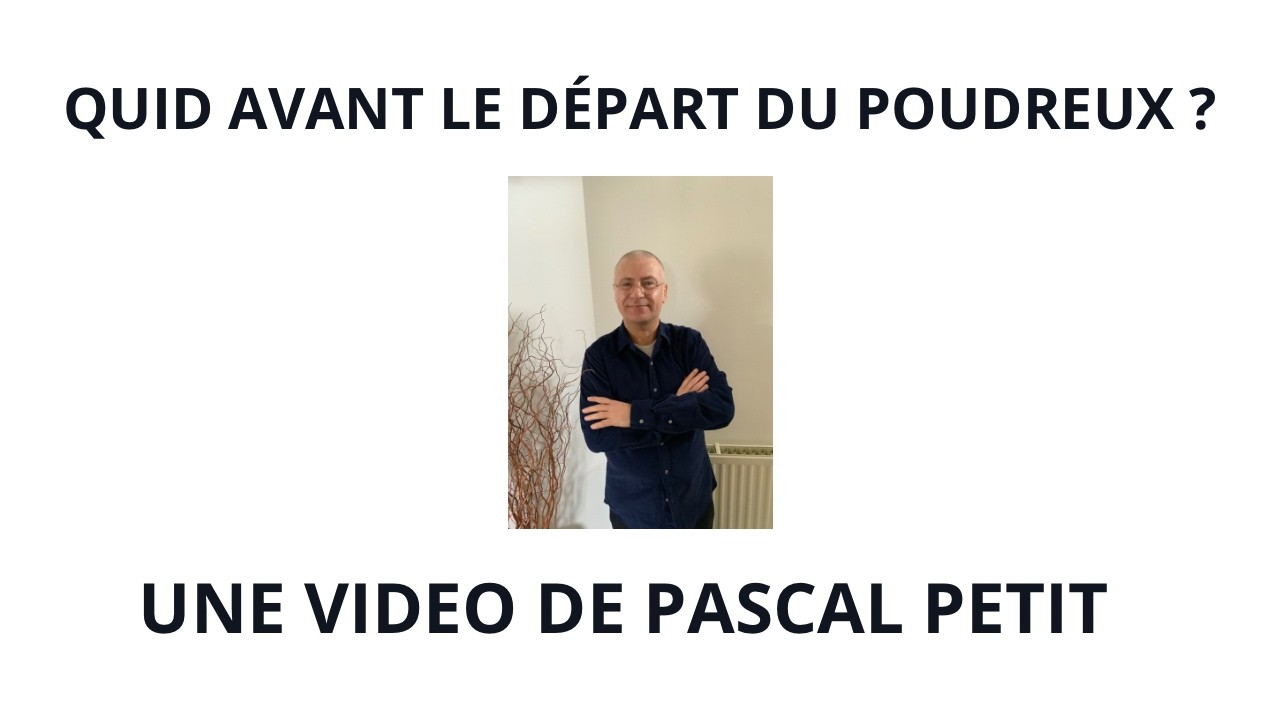 Avant le départ du poudreux