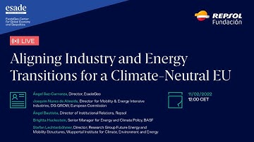 Climate-Neutral EU: Aligning Industry and Energy Transitions