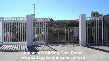 Automatic Sliding Gate Demo
