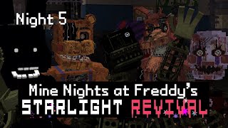 MINE Nights at Freddy's 5 - Starlight Revival | Night 5 | FNAF Minecraft Roleplay