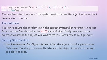 How to Return an Array with Objects Inside Using React.js