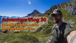 Biwak in den Bergen  Saladinaspitze (2238m), Roggelskopf (2284m)  Adventure Vlog 30