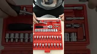 46PCS Socket Set Review | 1/4-Inch Ratchet & Auto Repair Tool Kit for Home and Car Maintenance