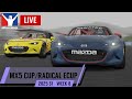 🔴Live | iRacing: MX5 Cup, Later, Radical E-Cup Week 8 Race
