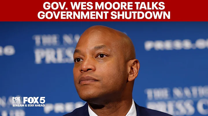 FULL INTERVIEW: Maryland Gov. Wes Moore talks government shutdown, Commanders relocating back to DC