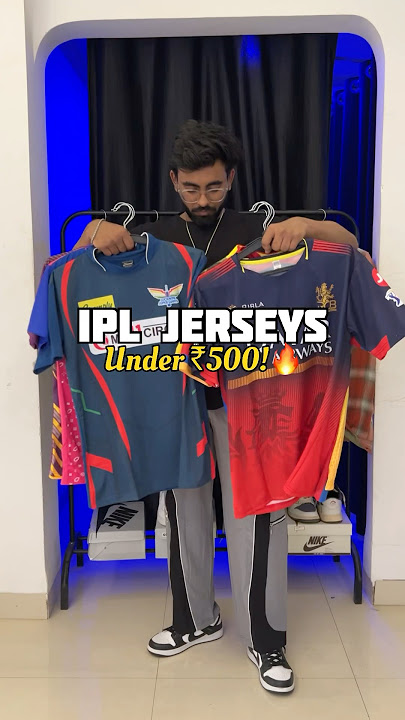 IPL jerseys under ₹500!!❤️‍🔥| #ipl #ipl2025 #jersey #ipljersey #shorts