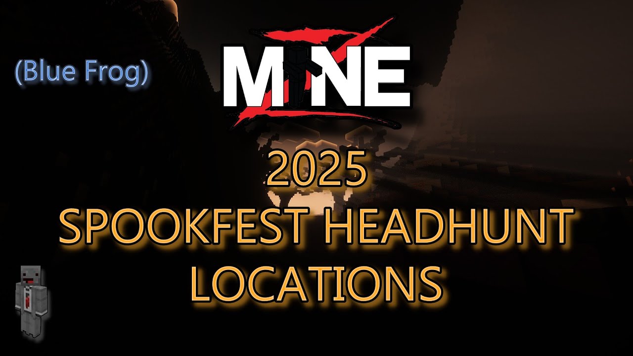 2025 MineZ Spookfest Headhunt (Blue Frog)