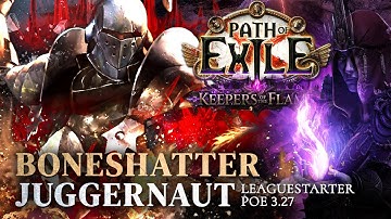 This Build RUSHES To T16 Maps SUPER FAST!! - Bleed Boneshatter Juggernaut [PoE 3.27]