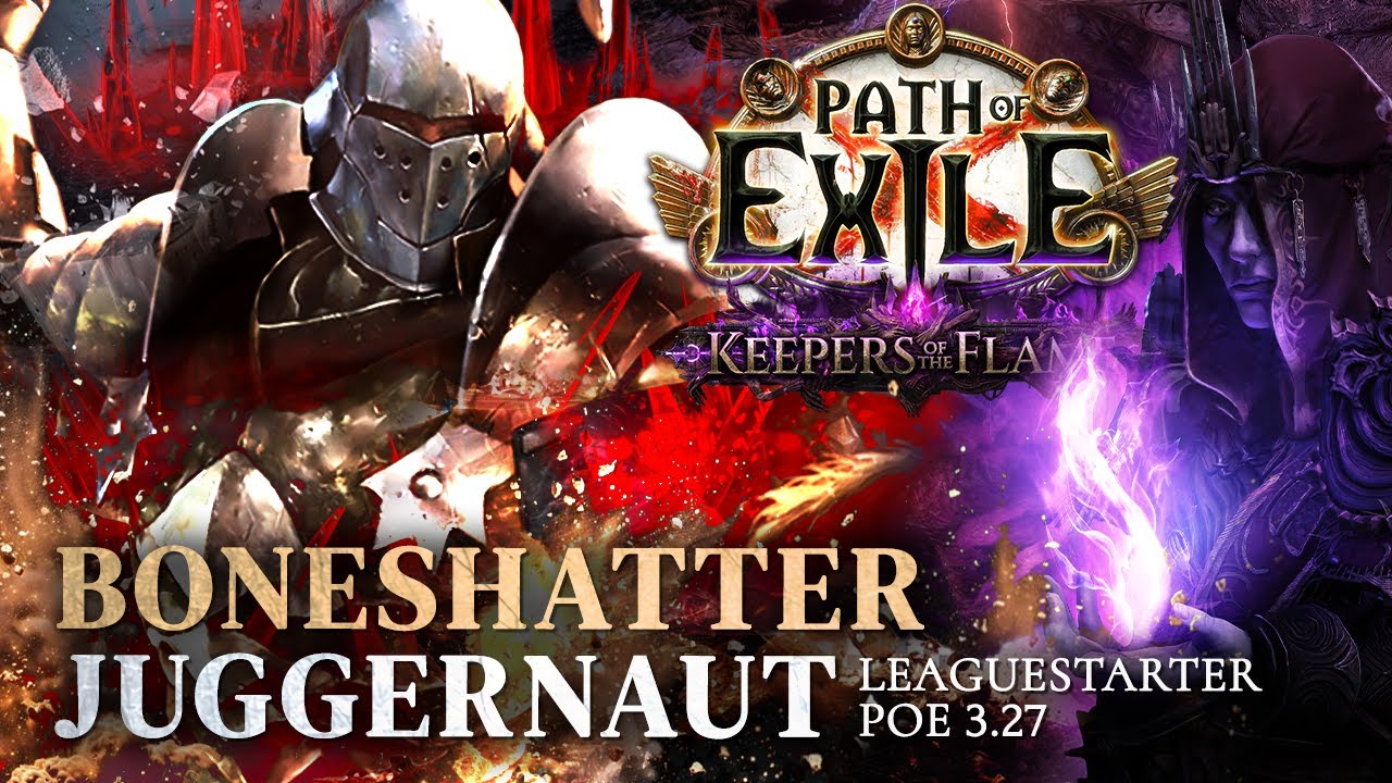 Эта сборка ОЧЕНЬ БЫСТРО ИДЕТ на карты T16! - Bleed Boneshatter Juggernaut [PoE 3.27]