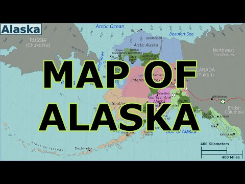 MAP OF ALASKA