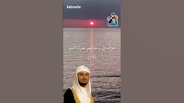 سورة المطففين من الآية(22) إلى الآية (28)، بصوت القارئ الشيخ فارس عباد.