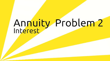 Questions on Annuity | Interest | Tutorials | CA CPT | CS & CMA Foundation | Class 11 | Class 12