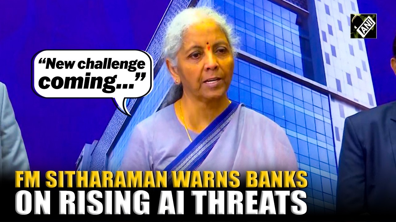 FM Sitharaman flags “Mythos” AI Threat, urges banks to unite under SBI Lead for stronger defences