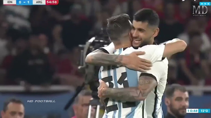 Argentina vs Indonesia 2:0 - Extended Highlights & All Goals