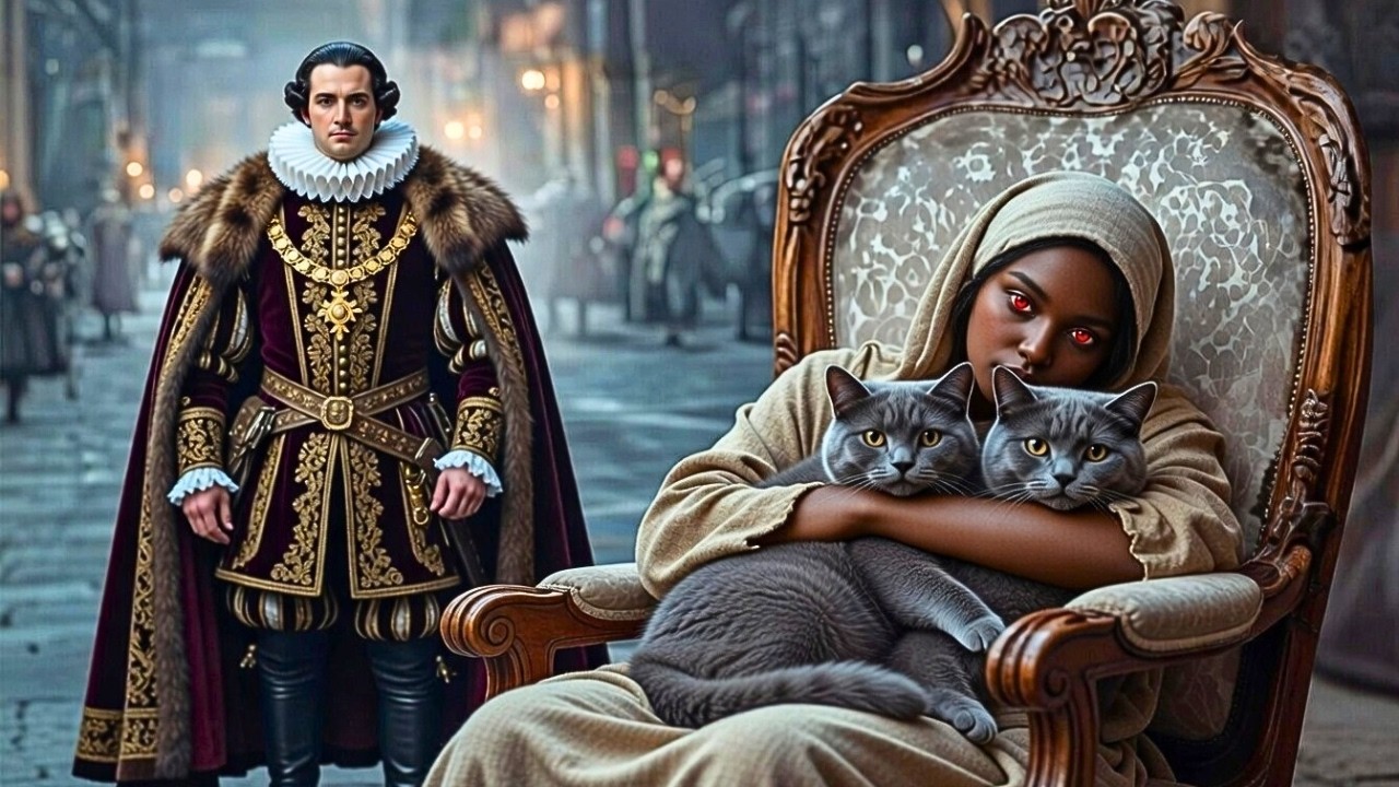 Ninguém conseguia acalmar os filhotes gêmeos do DUQUE- até que a escrava de olhos vermelhos fez isso