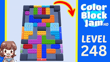 Color Block Jam Level 248 Solution Walkthrough