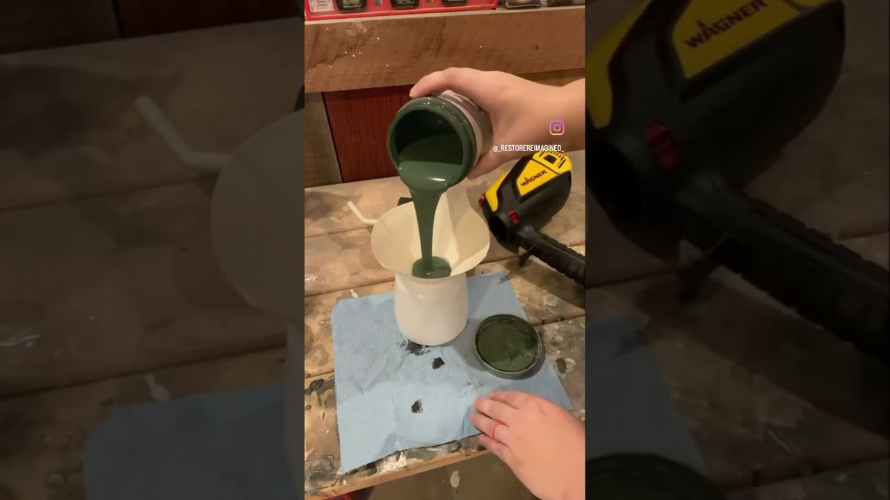 Try Out My NEW Sprayer With Me Wagner Flexio 3500 Wagnersprayer Furnitureflip Dressermakeover